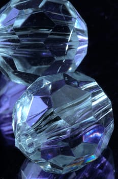 colorful crystal balls