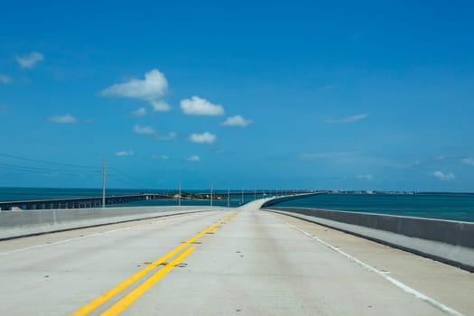 seven mile bridge in the keys near key west, Bahia Honda, Bahia Bay State Park, Florida Keys, Florida, USA