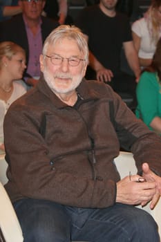 Stefan Schmidt (Cap Anamur Kapitaen),recording by Markus Lanz Sendung 1 at Studio Stahltwiete,Hamburg,21.04.2015