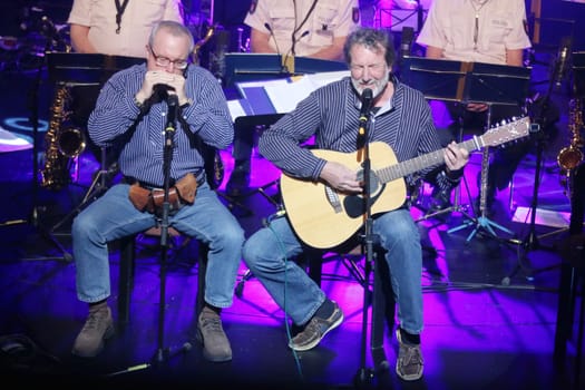 Lars Luis Linek,Wolfgang Timpe,NDR Harbour Concert "Tschuess Gerd"",farewell by Gerd Spiekermann,Hamburg,21.04.2015"