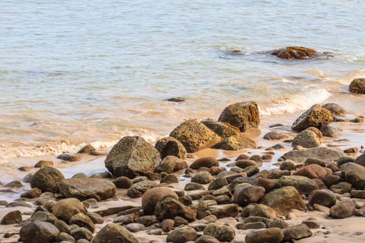 beautiful tropical sea in summer, beach island and the sea in Thailand