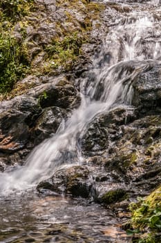 beautiful natural waterfall in National Park