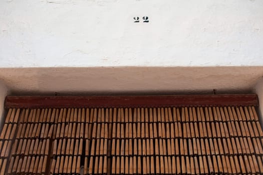 House number 22. Houses with personality concept