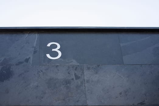House number 3. Houses with personality concept
