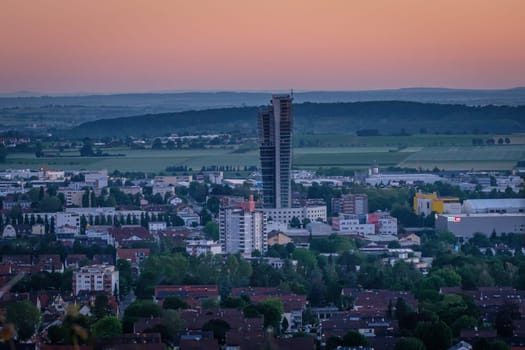 SLT 107 Schwabenlandtower in Fellbach Germany citiyscape