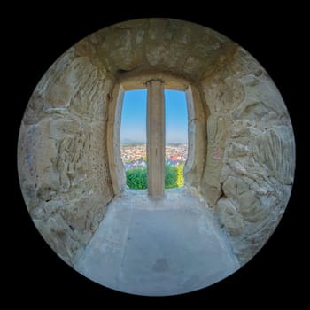 Window of a german ancient castle