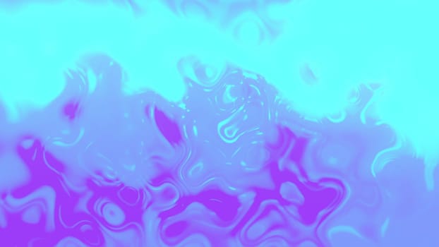 Abstract bright multicolored background with visual illusion and wave effects, 3d render computer generating