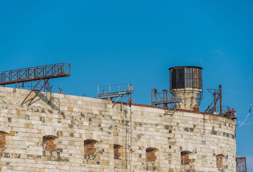 Le Fort Boyard dans l'embouchure de la Charente en France