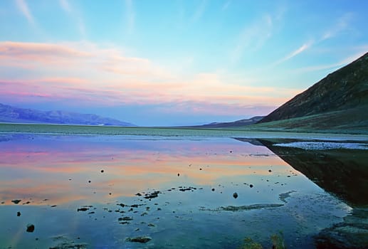Badwater in Death Valley, California