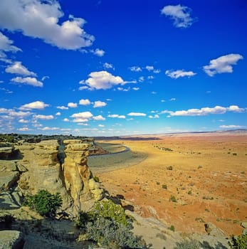Road in desert, Utah