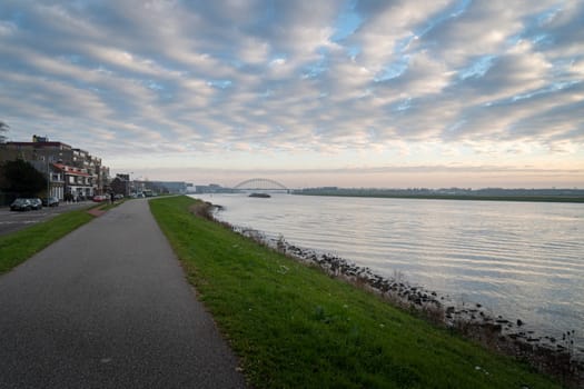 View of the River Noord in the Netherlands