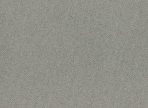 front view macro closeup of empty flat grey colored paper texture with visible surface pulp fiber details