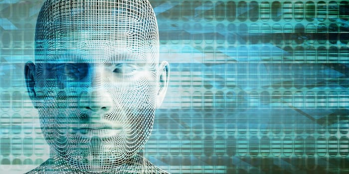 Intelligent Technology Digital Design as a Abstract Background