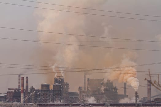 factory smoke pollution, environmental problems and air pollutio