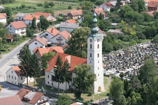 Church of the Saint Vitus in Brdovec, Croatia
