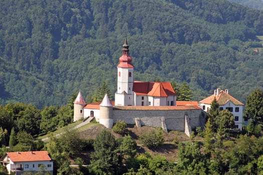 Parish Church of the Visitation of the Virgin Mary in Vinagora, Croatia
