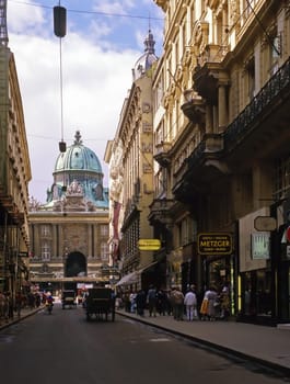 Kohlmarkt in Vienna, Austria