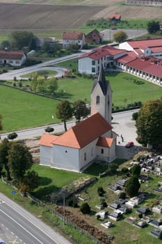 Church of the Saint Martin in Breznicki Hum, Croatia