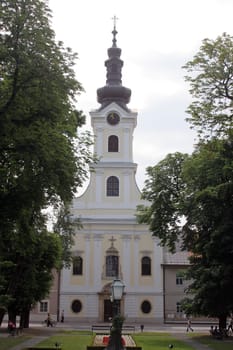 Cathedral of Saint Teresa of Avila in Bjelovar, Croatia