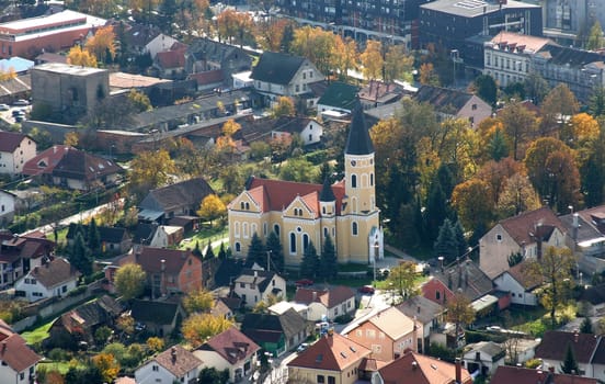 Parish Church of the Annunciation of the Virgin Mary in Velika Gorica, Croatia