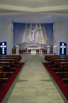 Church of Our Lady of Sorrows in Spansko, Zagreb, Croatia