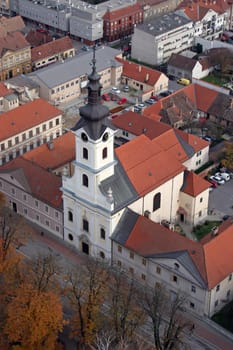 Cathedral of Saint Teresa of Avila in Bjelovar, Croatia