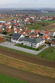 Church of the Saint Anne in Bjelovar, Croatia