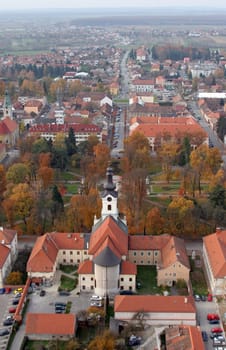 Cathedral of Saint Teresa of Avila in Bjelovar, Croatia