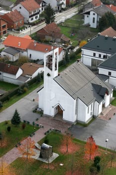 Church of the Saint Anne in Bjelovar, Croatia