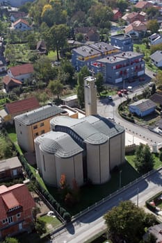 St. Paul's Parish Church in Retkovec, Zagreb, Croatia