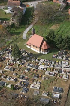 Chapel of the Saint Barbara in Brest, Croatia