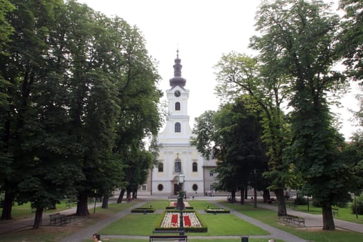Cathedral of Saint Teresa of Avila in Bjelovar, Croatia
