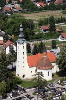 Church of the Saint Vitus in Brdovec, Croatia