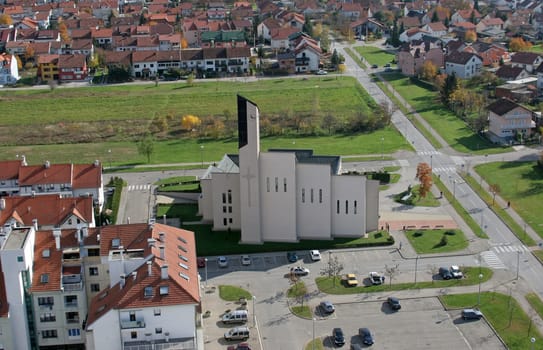 Parish Church of Blessed Aloysius Stepinac in Velika Gorica, Croatia