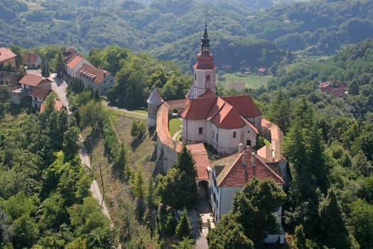 Parish Church of the Visitation of the Virgin Mary in Vinagora, Croatia
