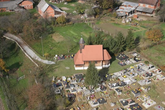 Chapel of the Saint Barbara in Brest, Croatia