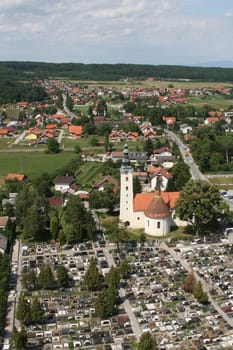 Church of the Saint Vitus in Brdovec, Croatia