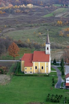Church of Saints Nicholas and Vitus in Zazina, Croatia