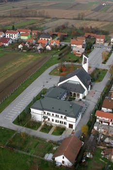 Church of the Saint Anne in Bjelovar, Croatia