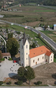 Church of the Saint Martin in Breznicki Hum, Croatia