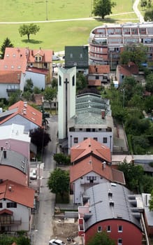 Church of Our Lady of Sorrows in Spansko, Zagreb, Croatia