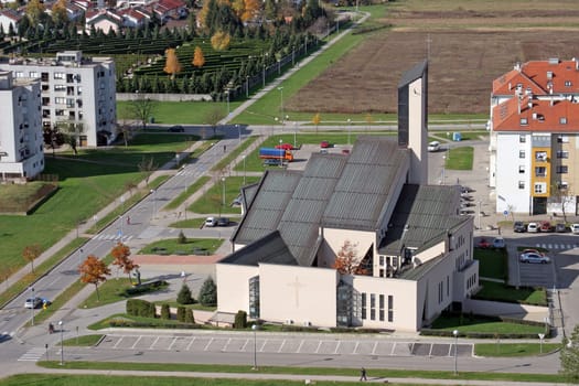 Parish Church of Blessed Aloysius Stepinac in Velika Gorica, Croatia