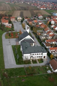 Church of the Saint Anne in Bjelovar, Croatia