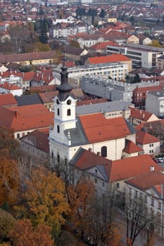 Cathedral of Saint Teresa of Avila in Bjelovar, Croatia