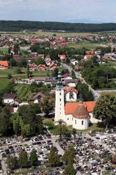 Church of the Saint Vitus in Brdovec, Croatia