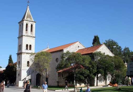 Parish church of Our Lady out of town in Sibenik, Croatia