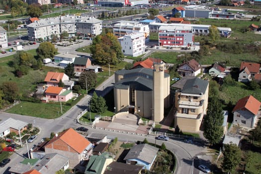 St. Paul's Parish Church in Retkovec, Zagreb, Croatia
