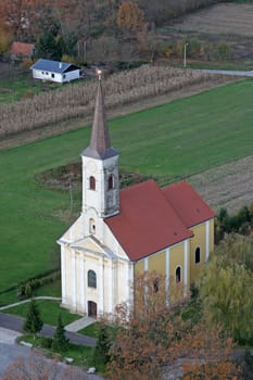 Church of Saints Nicholas and Vitus in Zazina, Croatia