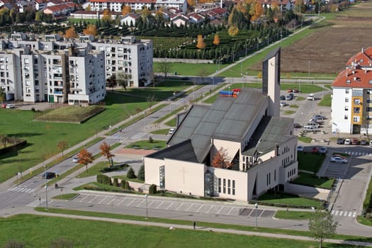Parish Church of Blessed Aloysius Stepinac in Velika Gorica, Croatia