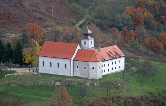 Franciscan monastery and church of Saint Anthony of Padua in Cuntic, Croatia